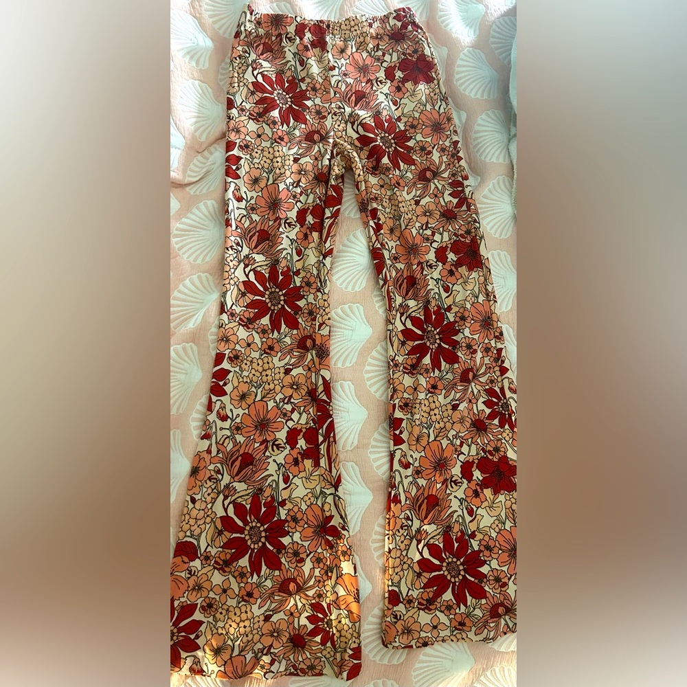 Forever 21 Bell bottom leggings